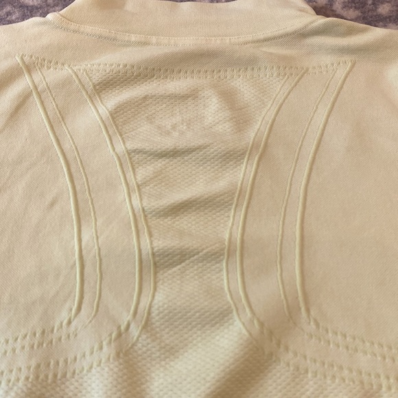 NEW BALANCE LIME GREEN STRETCHY TOP - Picture 6 of 15